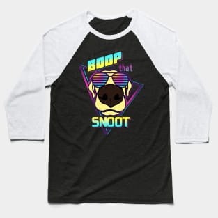 Boop That Snoot Vaporwave Baseball T-Shirt